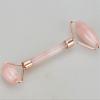 BAWHO Roller Massager Crystal Stone Jade Roller Guasha Skincare Wrinkle Removal Beauty Tool Dropshipping 1Pcs (Color : 1pcs Dual Roller) view 1