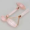 BAWHO Roller Massager Crystal Stone Jade Roller Guasha Skincare Wrinkle Removal Beauty Tool Dropshipping 1Pcs (Color : 1pcs Dual Roller) view 2