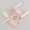 BAWHO Roller Massager Crystal Stone Jade Roller Guasha Skincare Wrinkle Removal Beauty Tool Dropshipping 1Pcs (Color : 1pcs Dual Roller) view 4