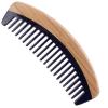 BAWHO Horn and Green Sandalwood Comb Stitching Massage Head Household Static Comb 1Pcs view 4