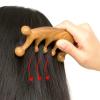 BAWHO Green Sandalwood Massage Comb Large Wide Tooth Curling Comb 1Pcs view 4