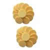 NOLITOY 40pcs Skin-friendly Makeup Remover Pads Round Cleansing Sponge for Gentle Skin Exfoliation and Makeup Removal for Types view 1