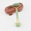 BAWHO Face Jade Roller Green Massager Crystal Wrinkle Cellulite Pure Copper Stand for Face 1Pcs view 2