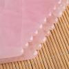 BAWHO Natural Stone Lifting Tool Rose Quartz Sawtooth Gua Sha Scraper Face Beauty Body Scraping Muscle Relaxation Massage Board 1Pcs view 4