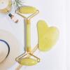 BAWHO Face Massager Natural Jade Stone Roller Gua Sha Board Set Treatment for Skin Lifting Remove Wrinkles Beauty Massage Tool 1Pcs view 2