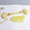 BAWHO Face Massager Natural Jade Stone Roller Gua Sha Board Set Treatment for Skin Lifting Remove Wrinkles Beauty Massage Tool 1Pcs view 3