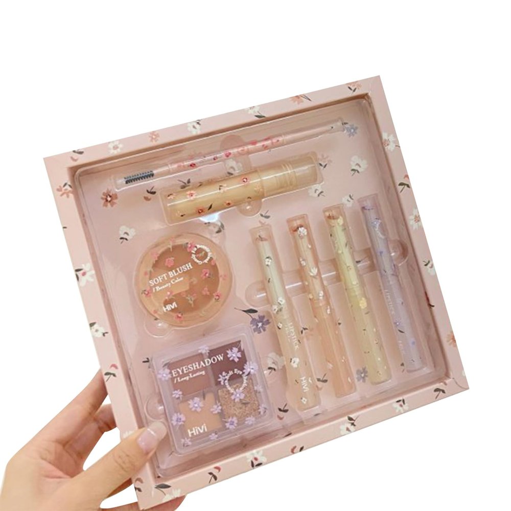 ASYWISH Flower Makeup Kit Set All In One Makeup Kits For Women Concealer Eyeshadow Lipstick Face Blusher Makeup Gift Set Makeup Gift Set For Women Teen Girls