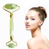 BAWHO Face Roller Natural Jade Stone Lifting Massage Tool Slimming Remove Wrinkles Cellulite Skin Detox Relaxation Beauty Care 1Pcs (Color : Gold) view 3