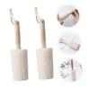 DOITOOL 6pcs Eco-Friendly Scrubber Bath Body Brush Exfoliating Loofah Brush for Shower Back Cleaning view 4