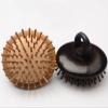 BAWHO 8cm Ring Sandalwood Comb Airbag Brushes Portable Meridian Scraping Scalp Massage Relax Round Wooden Massage Comb Hair Loss 1Pcs (Color : Style A3) view 3