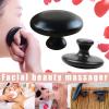 BAWHO Smooth Mushroom Shape Face Massage Stone Lava Basalt Hot Energy Stone for Spa Massage Therapy Body Massage Detox Care 1Pcs view 3