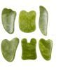 BAWHO Jade Stone Gua Sha Scraper Massage Board Face Massager Natural Gouache Healing Stone for Skin Lifting Detox Beauty Care 1Pcs (Color : U Shape) view 2