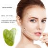 BAWHO Jade Stone Gua Sha Scraper Massage Board Face Massager Natural Gouache Healing Stone for Skin Lifting Detox Beauty Care 1Pcs (Color : U Shape) view 3