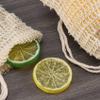 ALOEU 50Pcs Shower Bath Sisal Soap Bag Natural Sisal Soap Bag Exfoliating Soap Saver Pouch Holder view 4