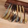 BAWHO Natural Ox Horn Scraping Plate Gua Sha Board Face Lift Spa Massage Tool Wrinkle Remover Traditional Acupuncture Scraper 1Pcs view 1