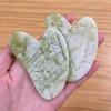 BAWHO Natural Jade Gouache Gua Sha Stone Massage Tools for Body Meridian Scrapping Face Lifting Slimming Skin Detox Beauty 1Pcs (Color : Triangle) view 2