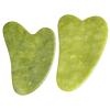 BAWHO Natural Jade Stone Gouache Scraper Gua Sha Massage Tools for Body Meridian Scrapping Face Lifting Slimming Skin Detox Beauty 1Pcs (Color : Triangle) view 1