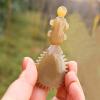 BAWHO Gua Sha Beauty Stick Natural Horn Scraping Brush Skin Lifting Acupuncture Massager Puffiness Relief Guasha Massage Tools 1Pcs view 3