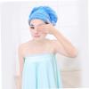 DOITOOL 3pcs Ultra Absorbent Dry Hair Hat for Women Quick Drying Bowknot Shower Wrap Caps Random Colors for Long Hair Reduces Blow Drying view 2