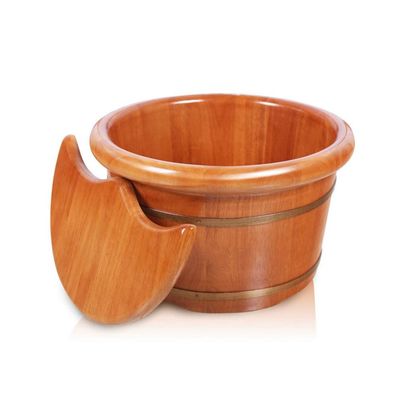 Foot Spas for Home Use Relax Pedicure Foot Bath,Foot Massage Spa for Home,Sauna Wooden Bucket,Foot and Leg Spa for Adults