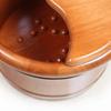 Foot Spas for Home Use Relax Pedicure Foot Bath,Foot Massage Spa for Home,Sauna Wooden Bucket,Foot and Leg Spa for Adults view 4