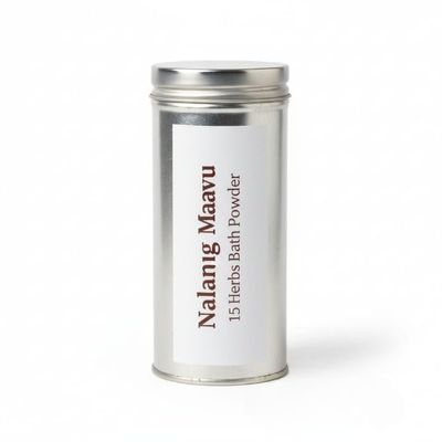 100% Natural Nalangu Maavu | Premium 15 Herbs Bath Powder (100g)