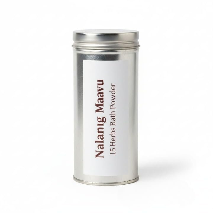 100% Natural Nalangu Maavu | Premium 15 Herbs Bath Powder (100g)