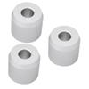 FOMIYES 3pcs Round Shaver Stand for Manual Shaving Zinc Alloy Holder for Shaving Brushes and -resistant Design for Organizing Bathroom Essentials view 1