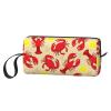 BREAUX Lobster And Crab Print Portable Cosmetic Bag Zipper Pouch Travel Cosmetic Bag, Travel Organizer Daily Organizer, Small Toiletry Organizer Travel Wallet view 2