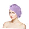 DOITOOL 2pcs Quick-Drying Microfiber Hair Turban Absorbent Bath Wrap for Hair Lightweight Bathing Towel Unique Buckle Design Thicker Material for Fast Drying Fits view 3