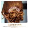 Angoily Bridal Rhinestone Hair Comb for Wedding Chic Decorative Hair Accessory for Women Durable and Elegant Design for Special Occasions view 2
