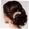 Angoily Bridal Rhinestone Hair Comb for Wedding Chic Decorative Hair Accessory for Women Durable and Elegant Design for Special Occasions view 3