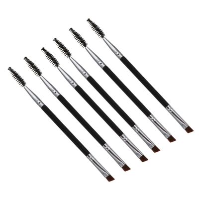 Beavorty 12pcs Double Ended Eyebrow and Lash Makeup Brush Professional Spoolie and Brow Brush for Precise Eyebrow Shaping and Natural Lash Curling Essential Makeup Tools for Every Girl