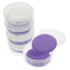 Angoily 5sets Hydrophilic Foundation Makeup Sponges for Wet Dry Use Sponges Storage Boxes Blend Effortlessly Natural Look view 1