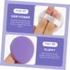 Angoily 5sets Hydrophilic Foundation Makeup Sponges for Wet Dry Use Sponges Storage Boxes Blend Effortlessly Natural Look view 2