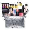 All in One Makeup Kit Makeup Kit for Women Full Kit,Multipurpose Makeup Kit,Cosmetic Starter Beauty Kit Include Makeup Brush Set,Eyeshadow,Lip Gloss,Eyebrow Pencil,Mascara,Travel Carry Bag view 1