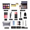 All in One Makeup Kit Makeup Kit for Women Full Kit,Multipurpose Makeup Kit,Cosmetic Starter Beauty Kit Include Makeup Brush Set,Eyeshadow,Lip Gloss,Eyebrow Pencil,Mascara,Travel Carry Bag view 3