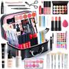 45PCS All in One Makeup Kit Makeup Kit for Women Full Kit,Multipurpose Makeup Kit,Cosmetic Starter Beauty Kit Include Makeup Brush Set,Eyeshadow,Lip Gloss,Eyebrow Pencil,Mascara,Travel Carry Bag view 1