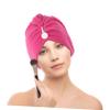 DOITOOL Pcs Hair Drying Cap Towel Quick Dry Hair Drying Turban for Women Bathing Turban for Fast Dry view 2