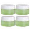 DOITOOL 4pcs Refillable Ointments Jar Wide-mouth Cream Containers for Travel Leak Airtight Sample Jars for Skin Care Makeup and Daily Use view 1