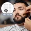 Housoutil 400 Pcs Razor Blade Shaver for Men Body Hair Single Face Razor for Men Barbershop Face Razor Shave Catcher for Men Single Sided Surface Coating: Chrome and Noodle Cutter Man view 3