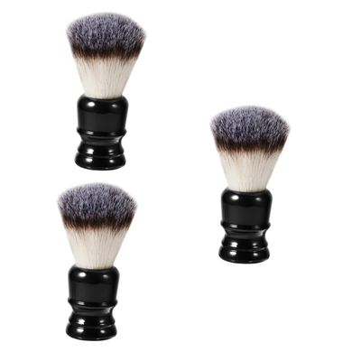 Beavorty 3 Pcs Beard Brush Men's Beard Brush Bristles Professional Styling Tool