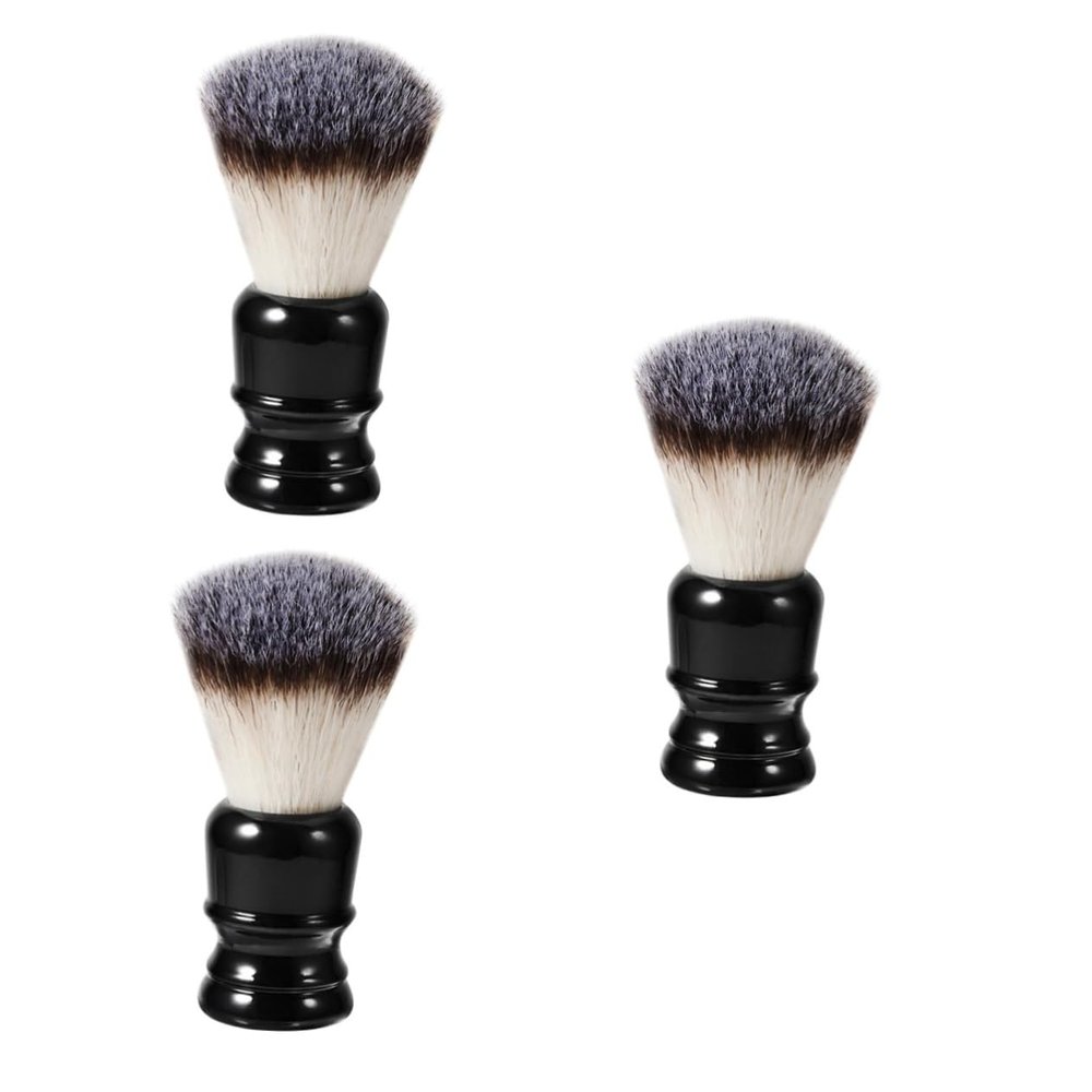 Beavorty 3 Pcs Beard Brush Men's Beard Brush Bristles Professional Styling Tool