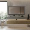 7036Bathroom Mirror Anti- Fog Mirror Without LED Light Modern Style view 1