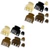DOITOOL 16pcs Roller Jaw Clamps Hair Clips Claw Clips for Women Girl Hair Accessories for view 1