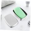 Angoily 6pcs Aluminum Box Makeup Container Airtight Travel Storage Box for Homemade Soap Cosmetics Lotion view 2