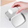 Angoily 6pcs Aluminum Box Makeup Container Airtight Travel Storage Box for Homemade Soap Cosmetics Lotion view 3
