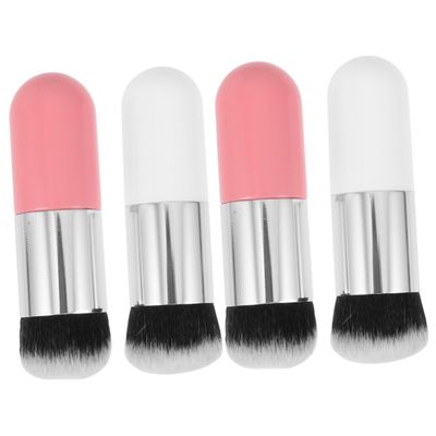 4 Pcs Makeup Brush Foundation Brush Makeup Blush Brush Blush Powder Brush Loose Powder Brush Foundation Blush Brush Foundation Makeup Brush Cosmetics Makeup Brush Cosmetics Brush