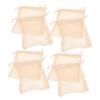 Beavorty 16pcs Cotton Soap Saver Pouches Mesh Bags for Bar Soap Body Wash Travel Mesh Bag for Bathroom view 1