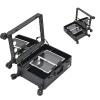 Travel Makeup Bag Organizer Trolley, Professional Rolling Makeup Case Makeup Artist Cosmetic Train Case Travel Case Large Makeup Train Case Cosmetic Case Organizer Artist Storage Bag (Size : C) view 1